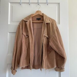 Tan Corduroy Jacket
